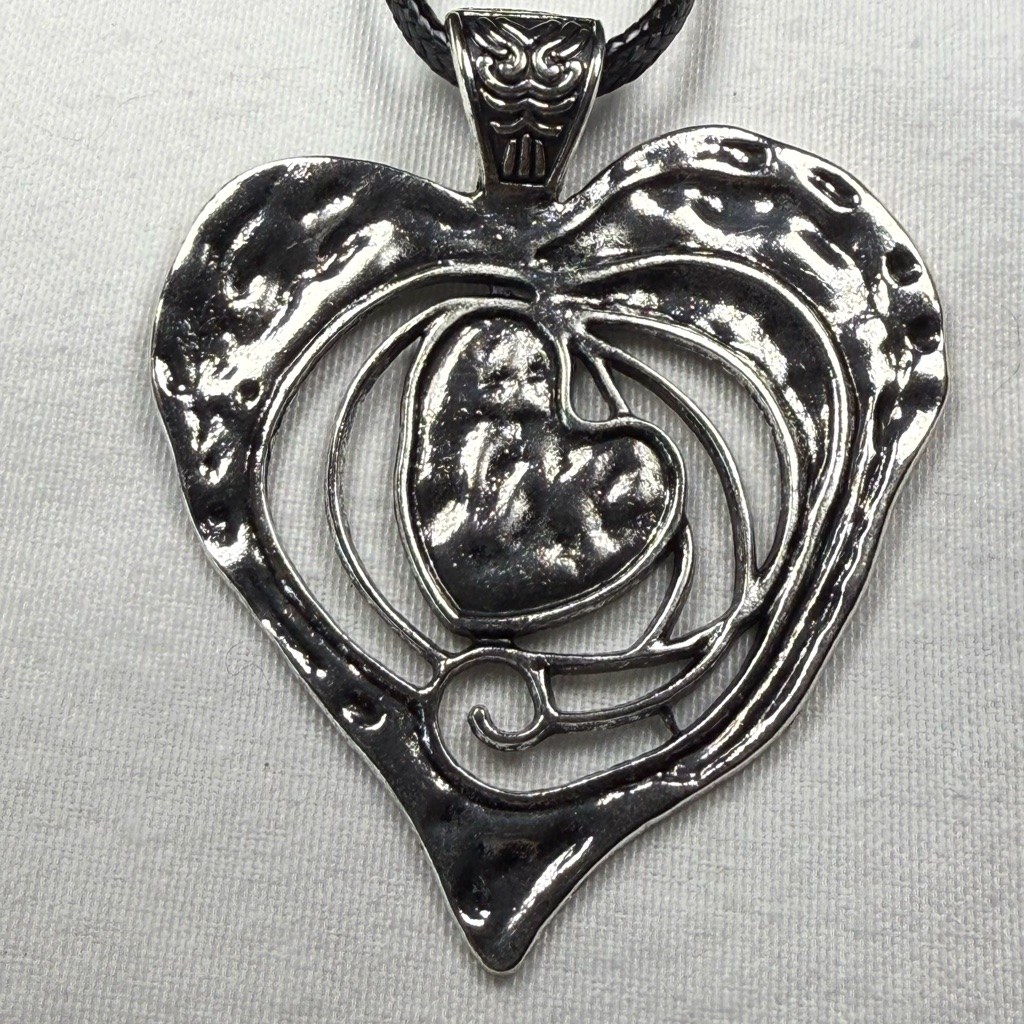 Funky Oversized Heart Necklace